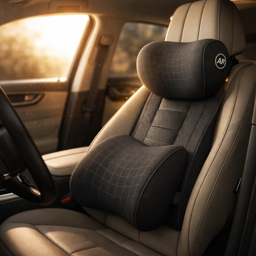 Kit Lumbar & Cuello Para el Carro — Maneja horas sin dolor 🚗