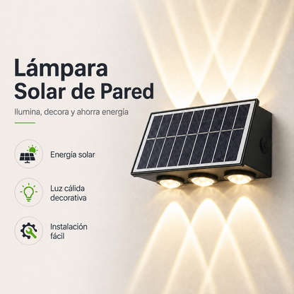 Lámpara Solar Exterior PRO