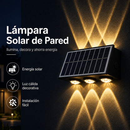 Lámpara Solar Exterior PRO